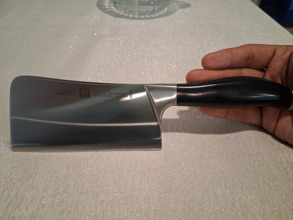 ZWILLING J.A. Henckels TWIN OLYMP 6" Meat Cleaver 30505-150 Germany Forged Rare